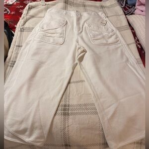 FP Movement by Free People Cream Wide-Leg Pants